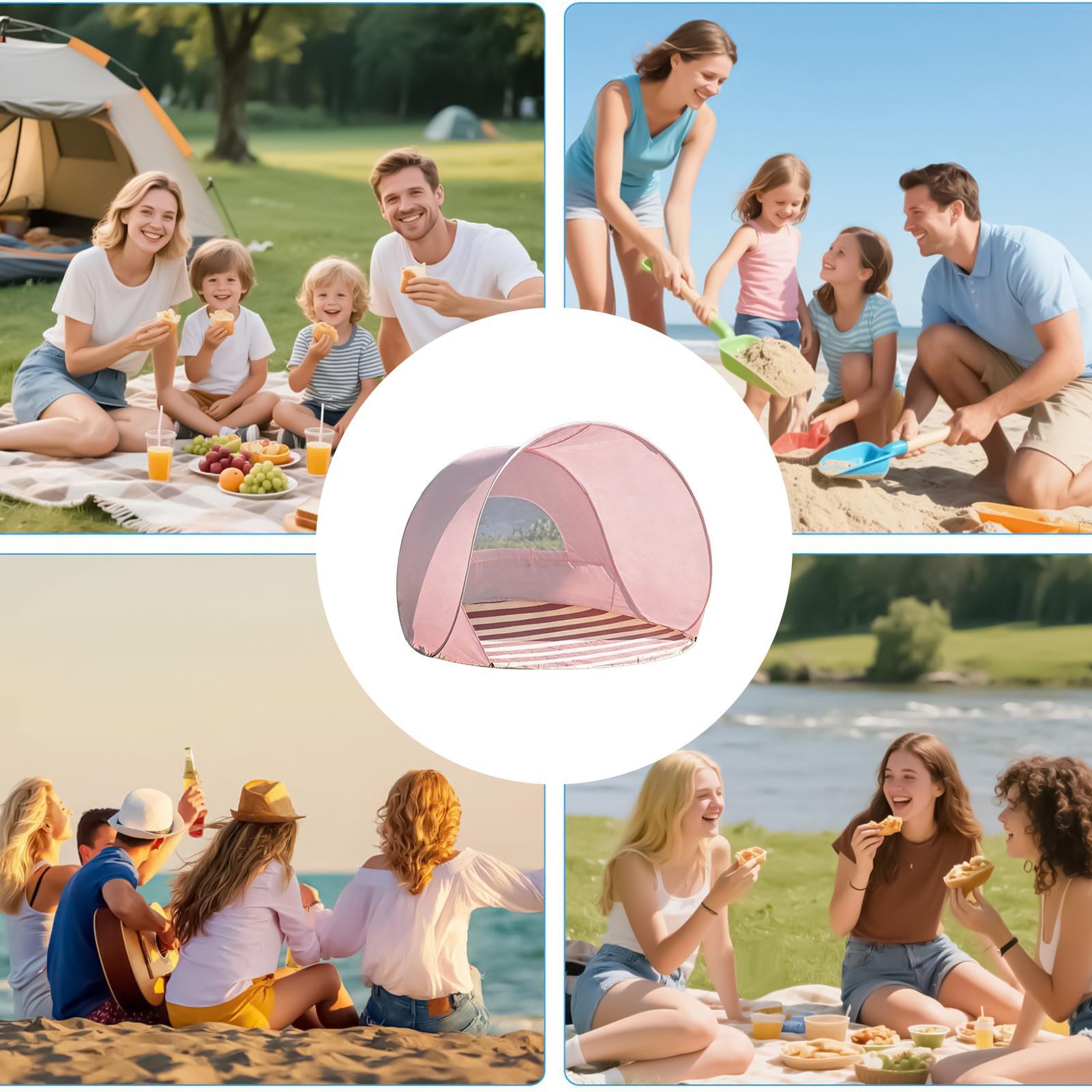 Emergency Mylar Tent - Beach Tent For Kids Lightweight Portable
