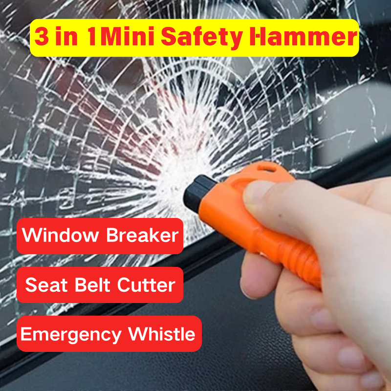 Emergency Whistle Loud - 1pc 3 In 1 Car Window