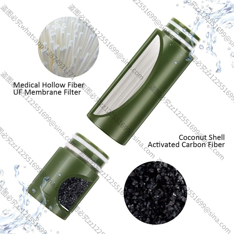 Water Purification Straw - Suitable for Outdoor Water Purifier Accessories,