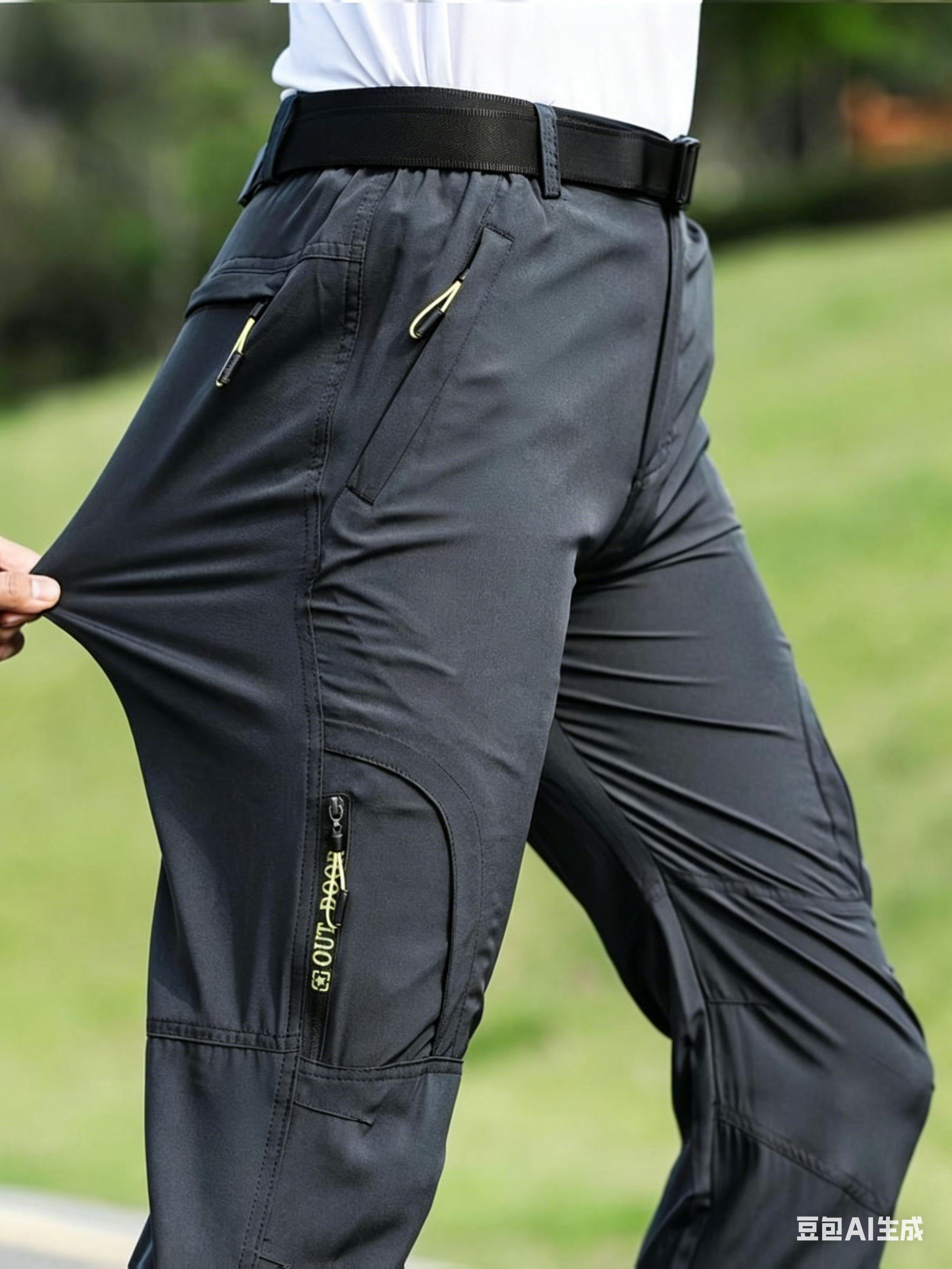 Fishing Kit Compact - Men's outdoor pants with multiple zippered