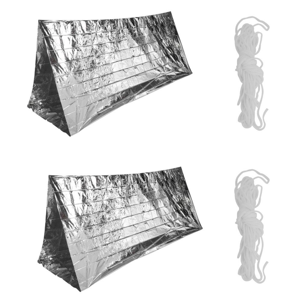 2 Pcs Durable Reflective Emerg – Survival Blanket Reflective Bewertung und Preis