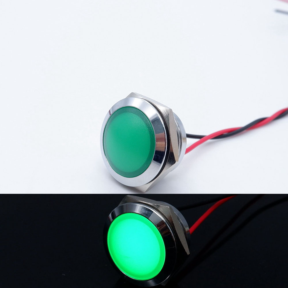 10pcs 12/16/19/22mm Metal LED  – Signal Panel Orange Bewertung und Preis