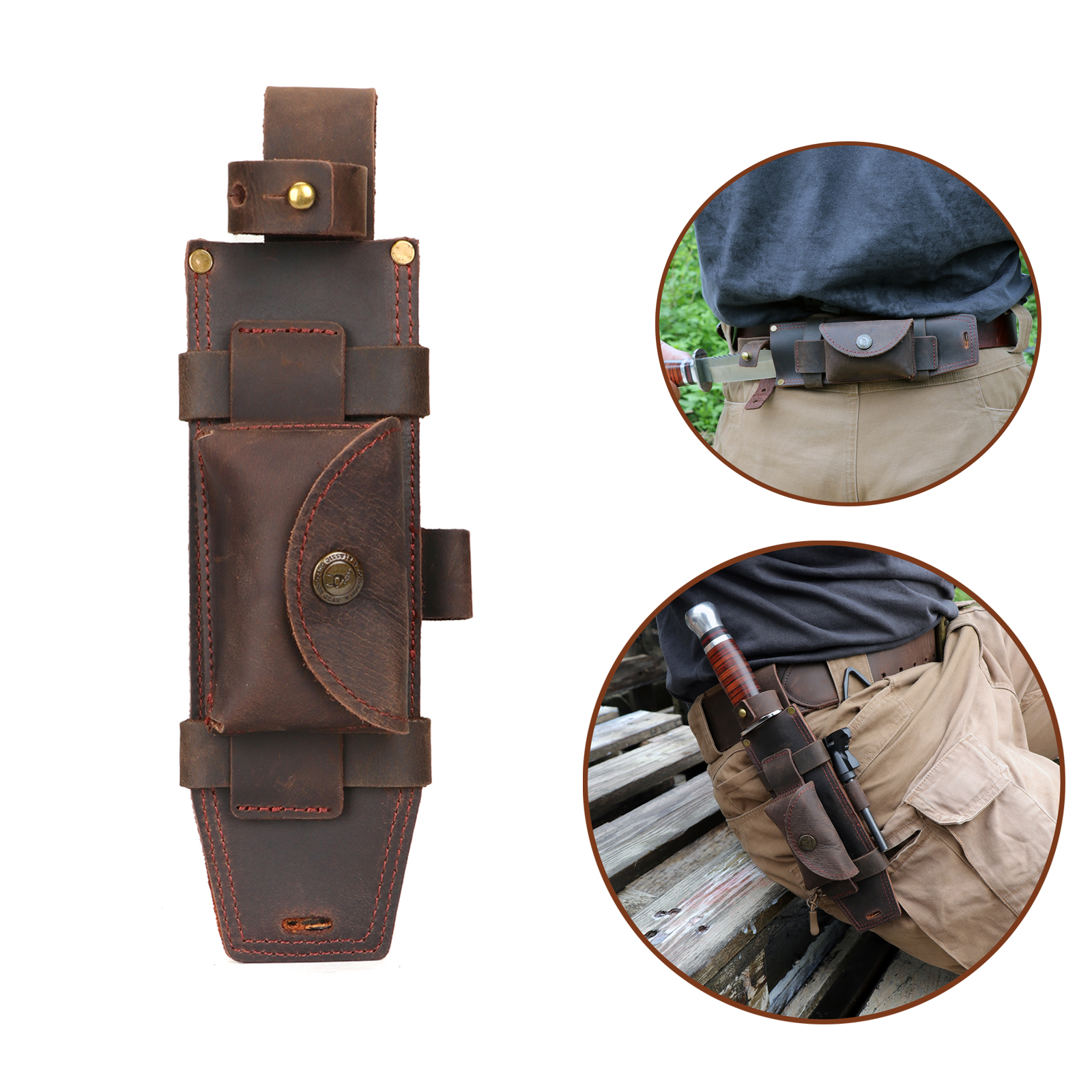 Tourbon Camping Leather thKnif – Bushcraft Knife Fixed Bewertung und Preis