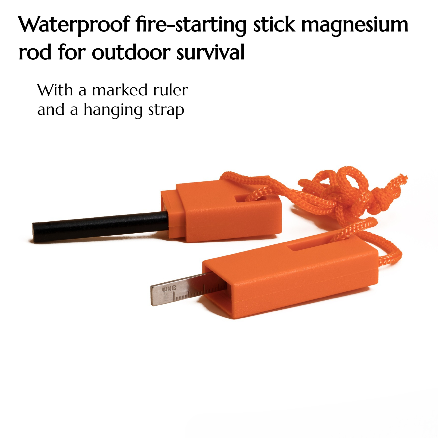5PCS Outdoor Survival Waterpro – Magnesium Fire Starter Bewertung und Preis