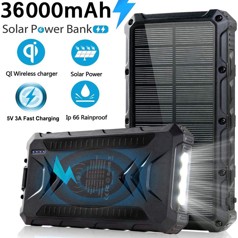 36000mAh Solar Power Bank Fast – Solar Emergency Charger Bewertung und Preis