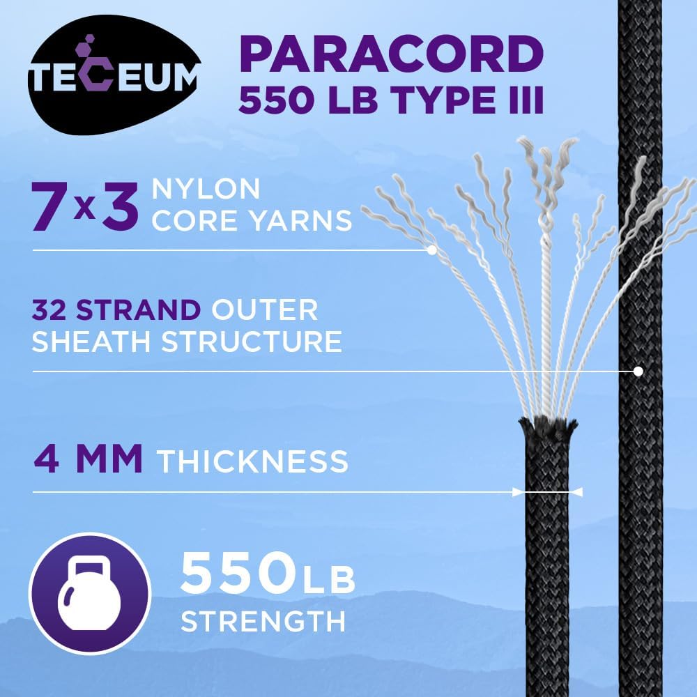 Reflective Paracord Rope 1000f – Para Cord 1000Ft Bewertung und Preis