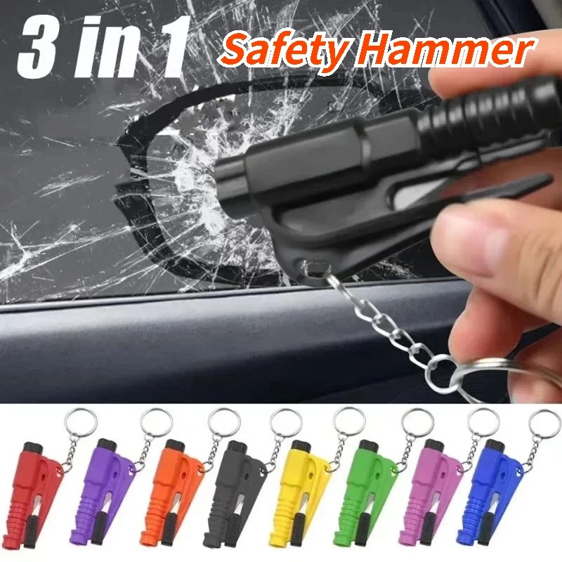 1pc Mini Safety Hammer Keychai – Rescue Rope Throw Bewertung und Preis