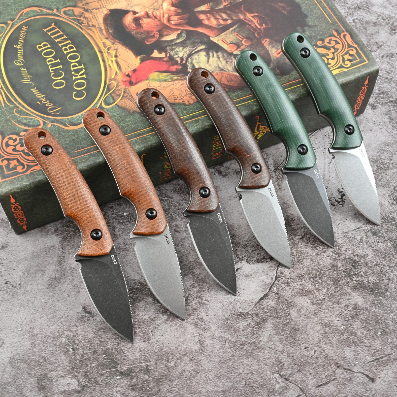 Premium SDOKEDC DC53 Steel EDC – Bushcraft Knife Fixed Bewertung und Preis