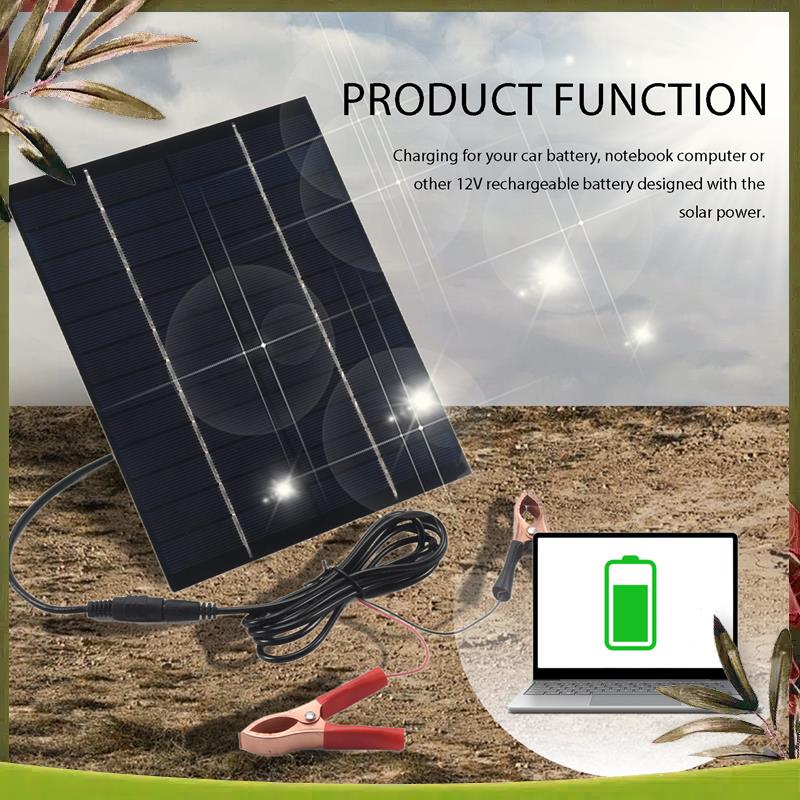 AB98-5.5W 12V Solar Panel Batt – Solar Emergency Charger Bewertung und Preis