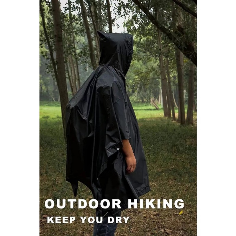 Thickened Backpack Outdoor Hik – Emergency Poncho Rain Bewertung und Preis