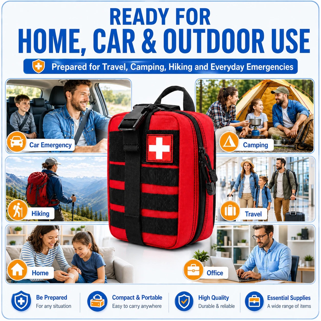 363pcs First Aid Kit Bag All P – Bivy Bag Emergency Bewertung und Preis