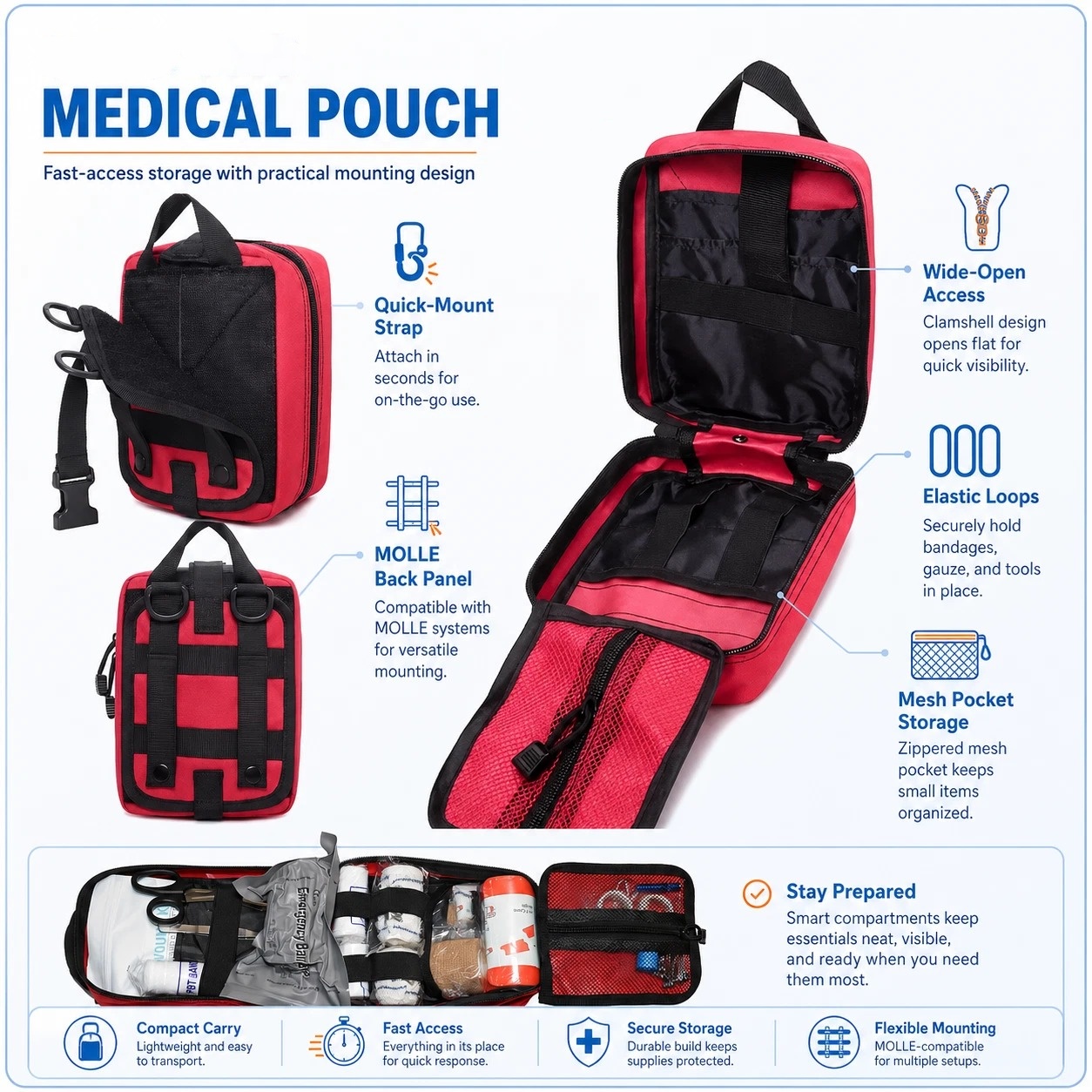 363pcs First Aid Kit Bag All P – Bivy Bag Emergency Bewertung und Preis