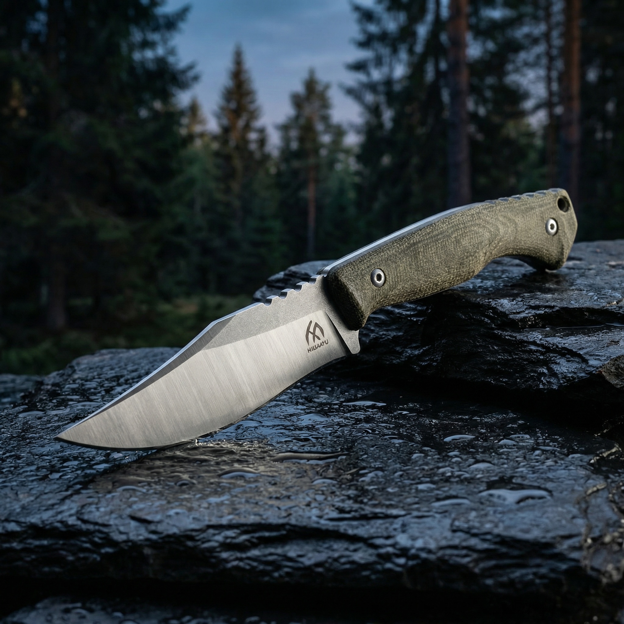 High-quality steel fixed blade – Bushcraft Knife Fixed Bewertung und Preis