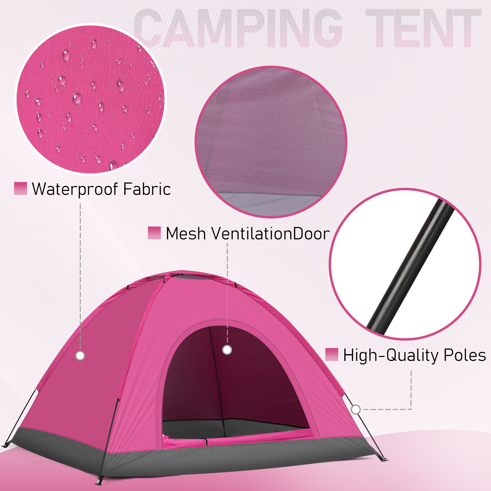 3 4 Person Camping Dome Tent W – Emergency Mylar Tent Bewertung und Preis