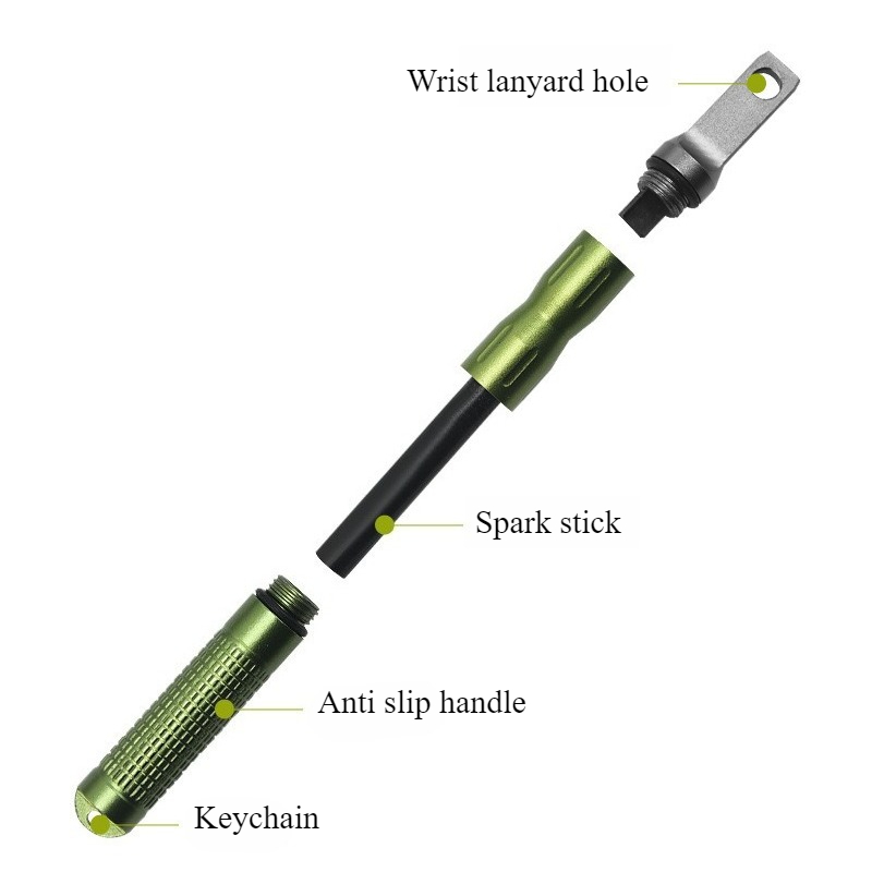 Portable Waterproof Flint Emer – Fire Starting Kit Bewertung und Preis