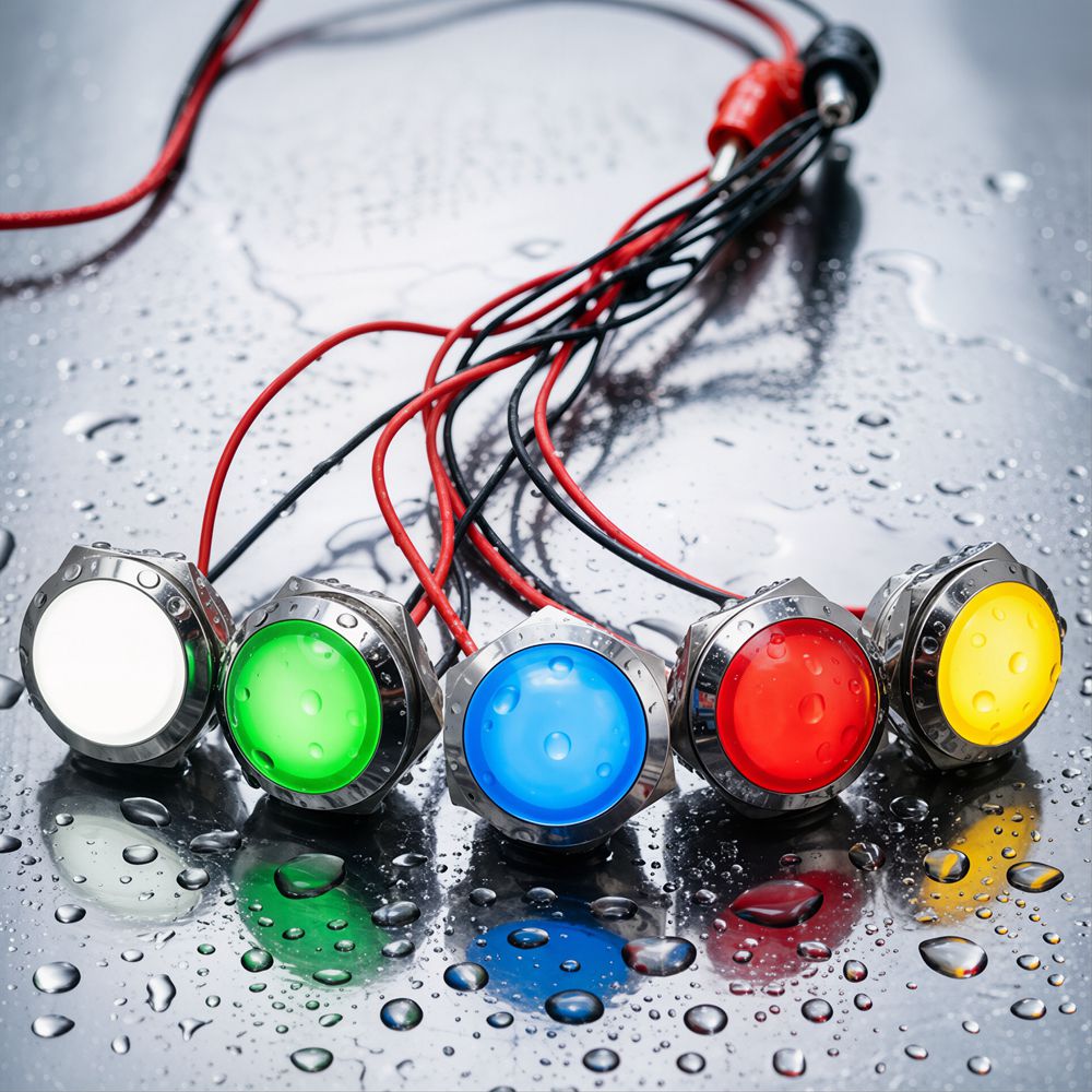 Metal LED Indicator Light 12mm – Signal Panel Orange Bewertung und Preis