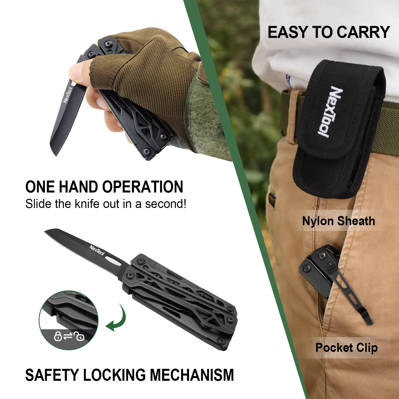 Nextool Black Knight 11 in 1 F – Multi Tool Plier Bewertung und Preis