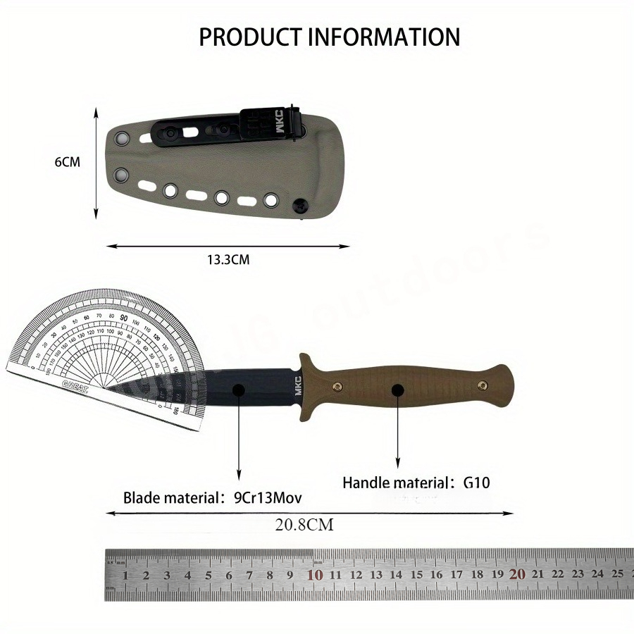 High Hardness MKC V24 Fixed Bl – Bushcraft Knife Fixed Bewertung und Preis