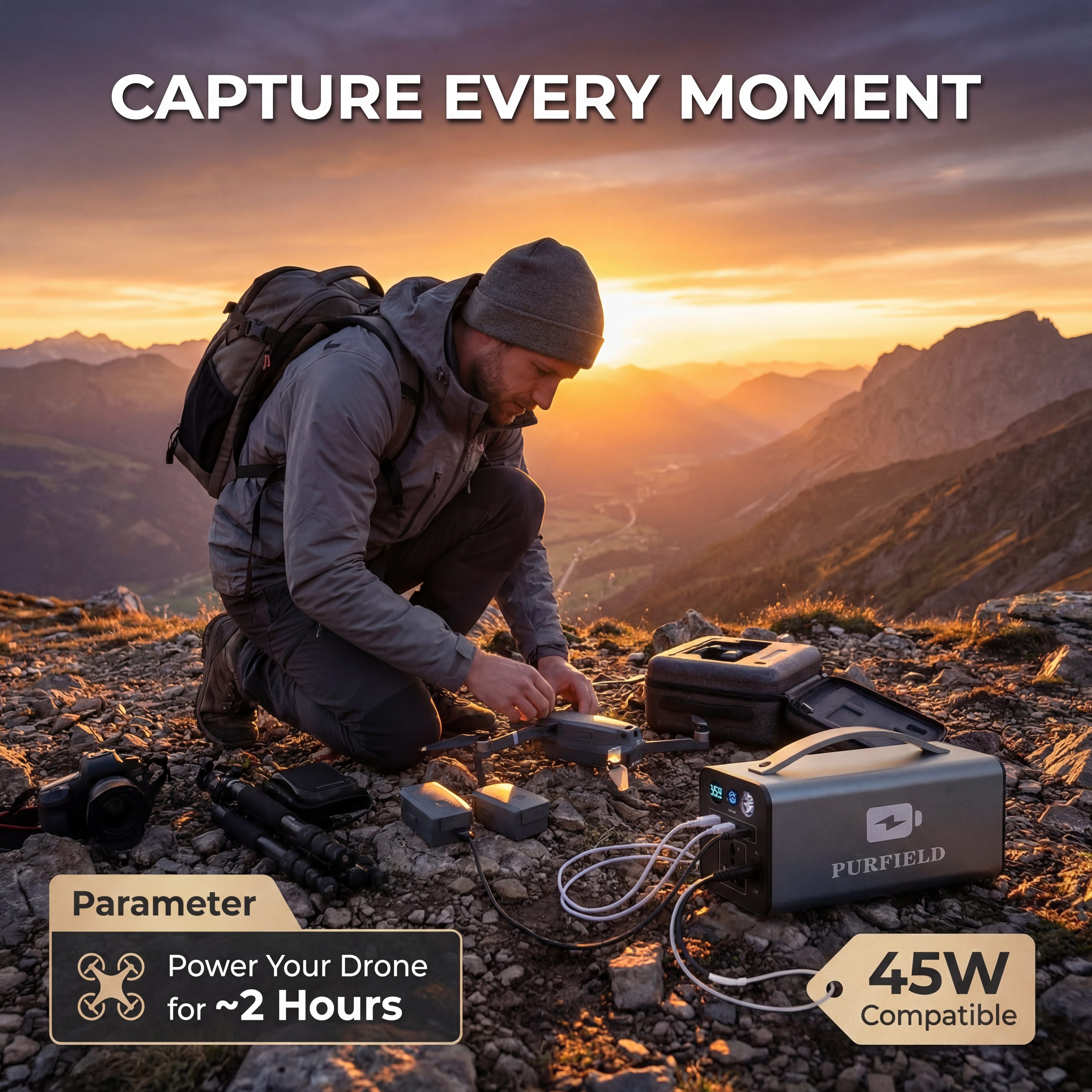 180W Outdoor Power Station 320 – Solar Emergency Charger Bewertung und Preis