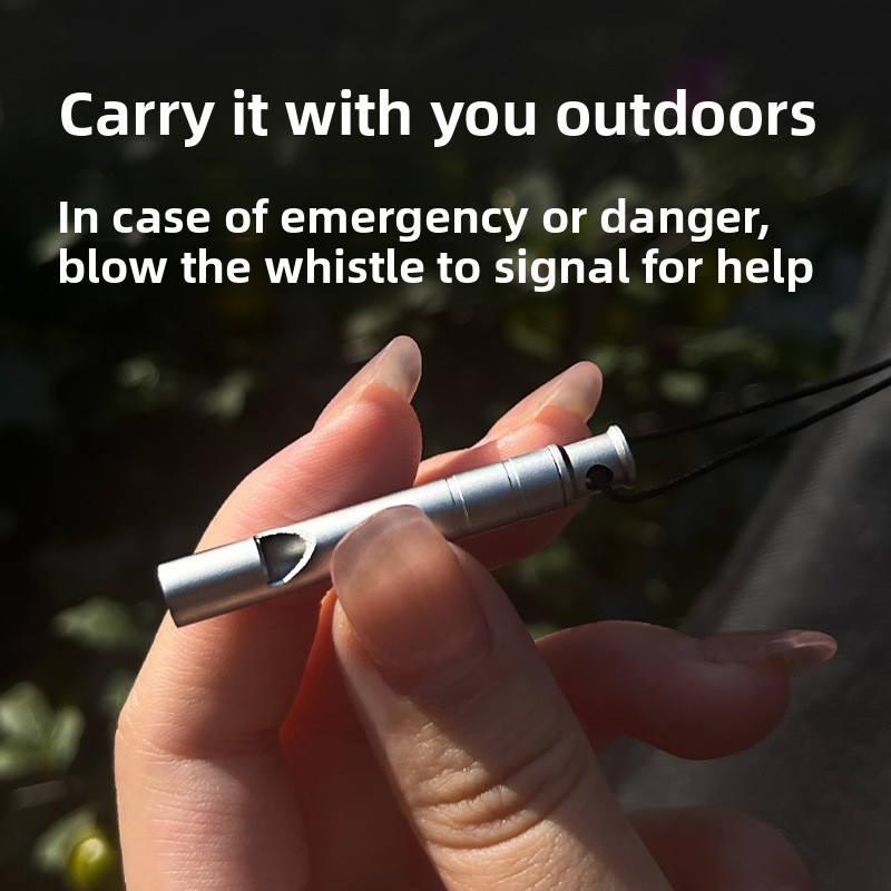 Titanium Alloy Survival Whistl – Emergency Whistle Loud Bewertung und Preis