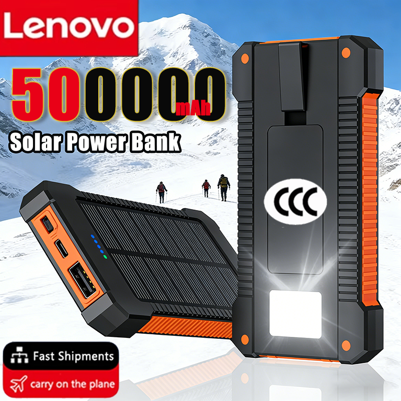 Lenovo 500000mAh Portable Sola – Solar Emergency Charger Bewertung und Preis