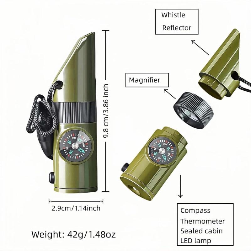 3-in-1 Emergency Whistles with – Emergency Whistle Loud Bewertung und Preis