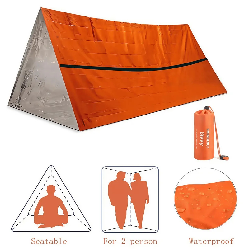 2 Person Emergency Survival Sh – Emergency Mylar Tent Bewertung und Preis