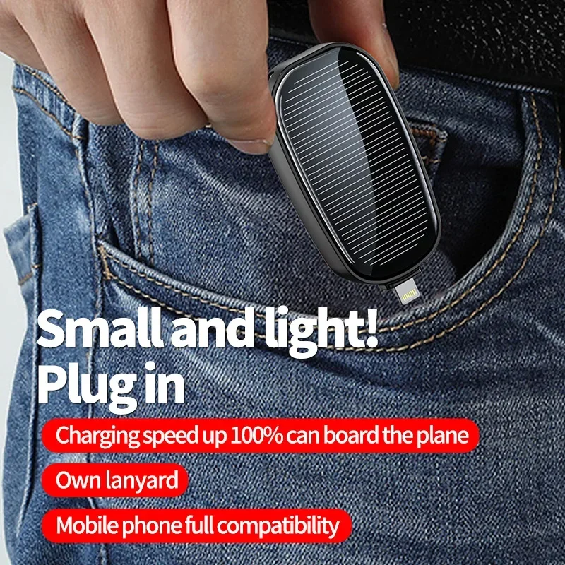 1200mAh Solar Mini Power Bank  – Solar Emergency Charger Bewertung und Preis