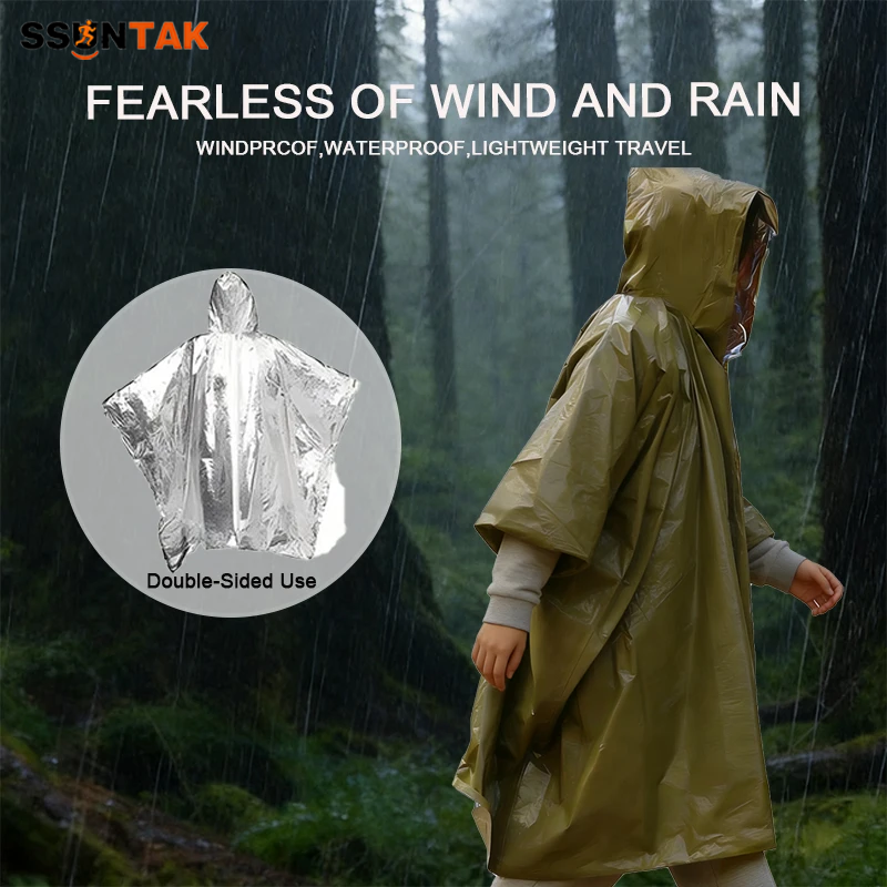 SSUNTAK Emergency Survival Rai – Emergency Poncho Rain Bewertung und Preis