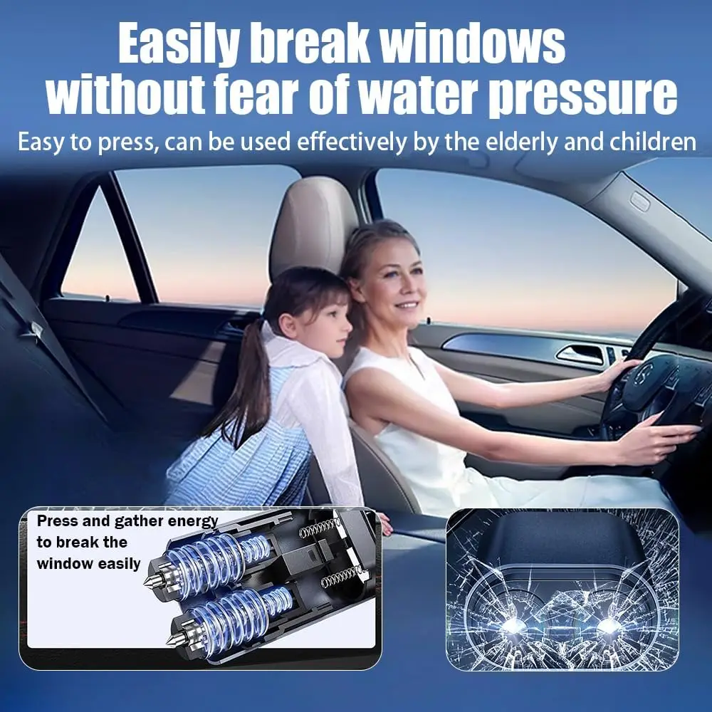 Car Safety Hammer 2-in-1 Windo – Rescue Rope Throw Bewertung und Preis