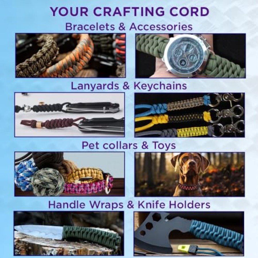 Reflective Paracord Rope 1000  – Para Cord 1000Ft Bewertung und Preis