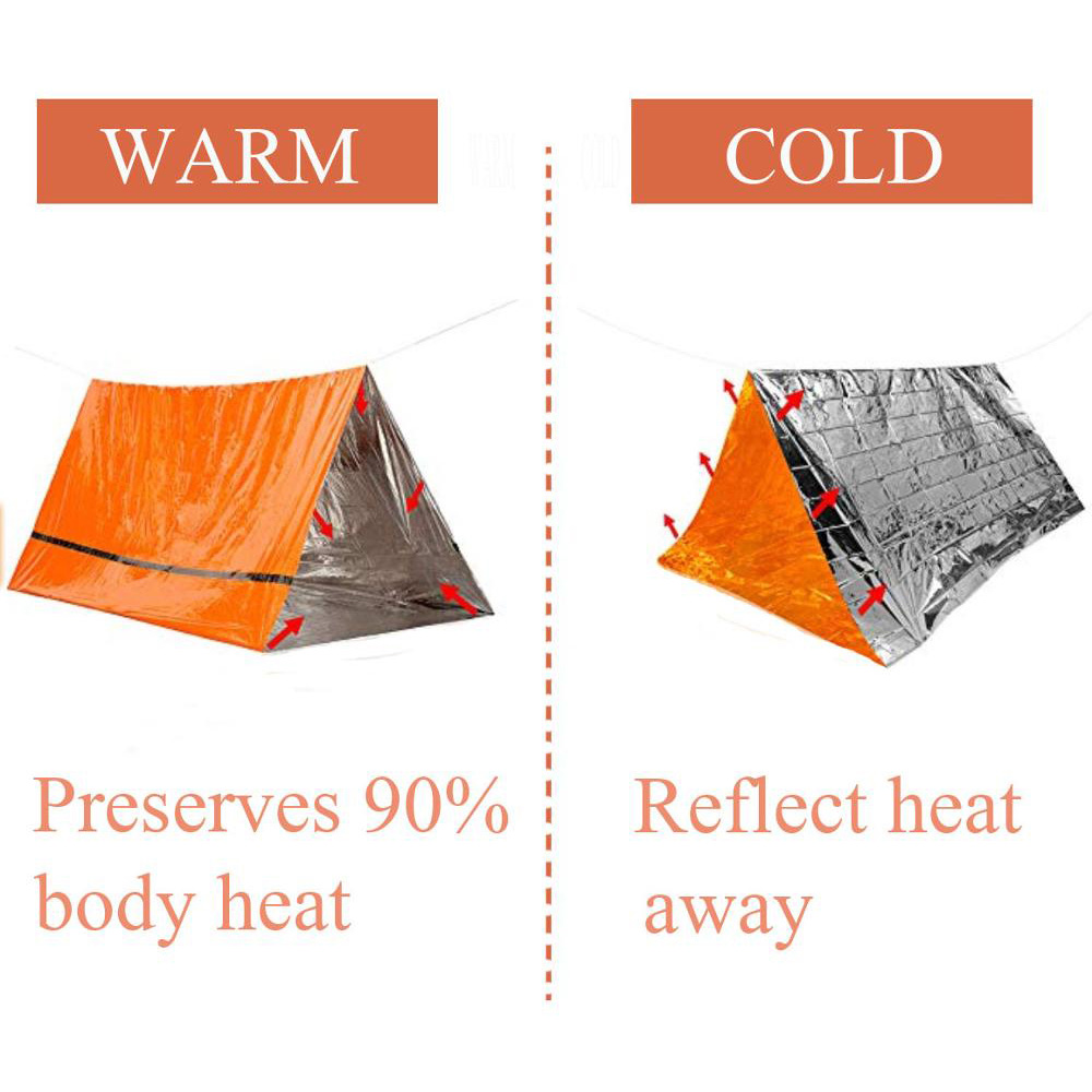 2 Person Emergency Shelter Biv – Emergency Mylar Tent Bewertung und Preis