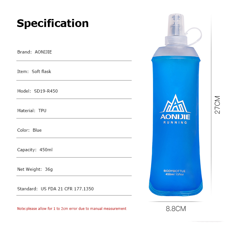 AONIJIE SD19 R450 Soft Flask F – Water Bag Collapsible Bewertung und Preis