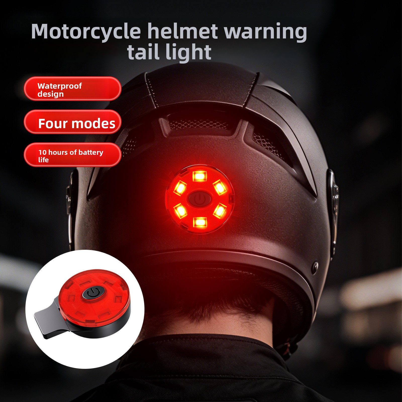 USB Rechargeable LED Helmet Ta – Sos Light Strobe Bewertung und Preis
