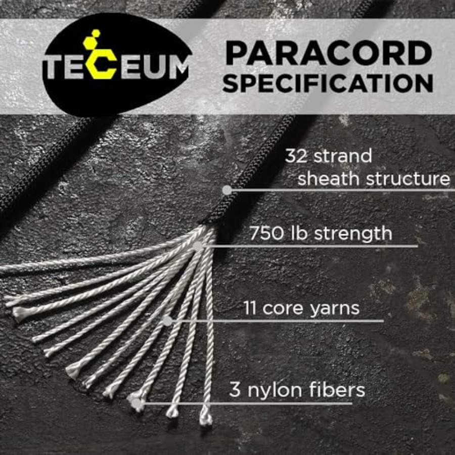 Paracord Rope 750 lb 1000ft/ 2 – Para Cord 1000Ft Bewertung und Preis