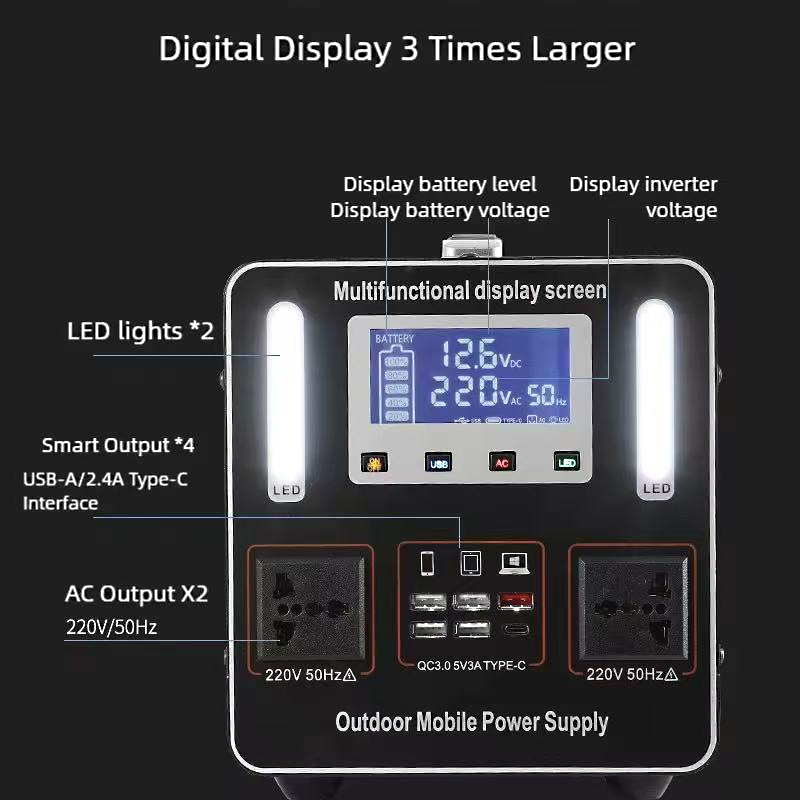 220V LiFePO4 Portable Power St – Solar Emergency Charger Bewertung und Preis