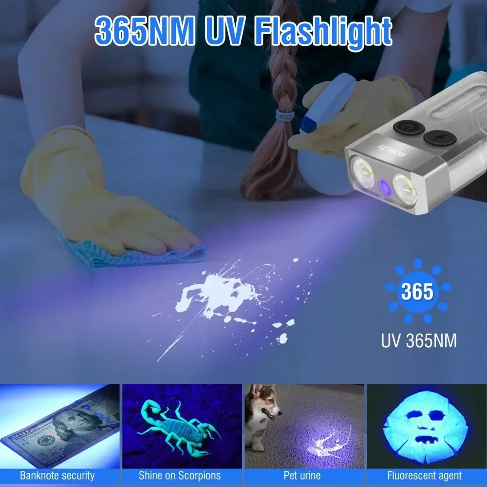 BORUiT V10 Keychain UV LED EDC – Fishing Kit Compact Bewertung und Preis