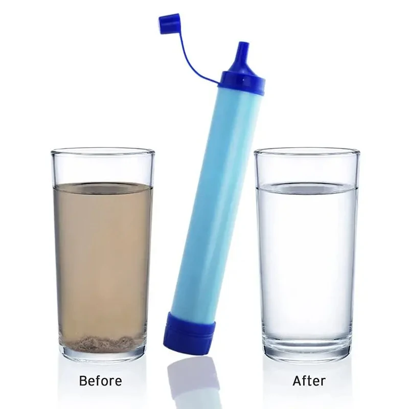 1pc Outdoor Mini Water Filter  – Water Purification Straw Bewertung und Preis