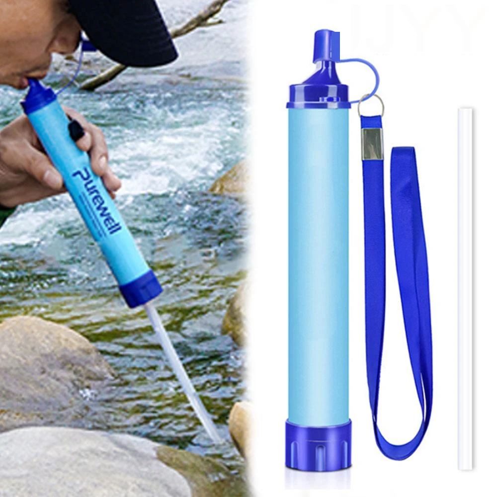 1pc Outdoor Mini Water Filter  – Water Purification Straw Bewertung und Preis