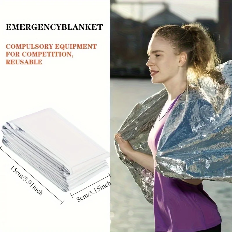 1pcs Outdoor survival portable – Survival Blanket Reflective Bewertung und Preis