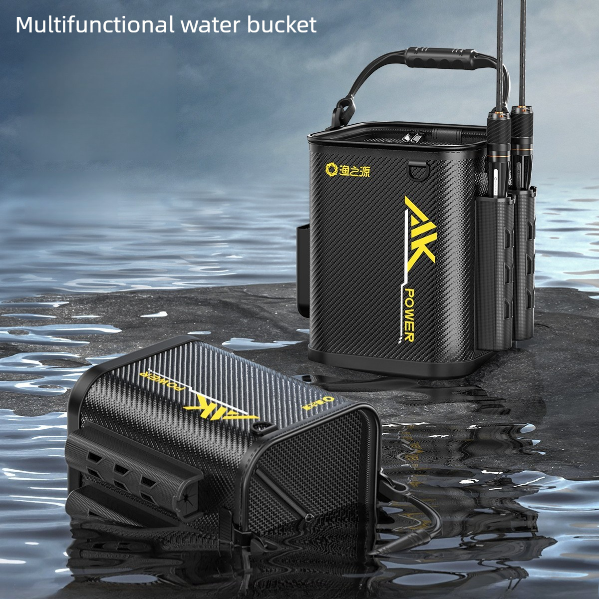 Multi-Functional Live Fish Buc – Water Bag Collapsible Bewertung und Preis