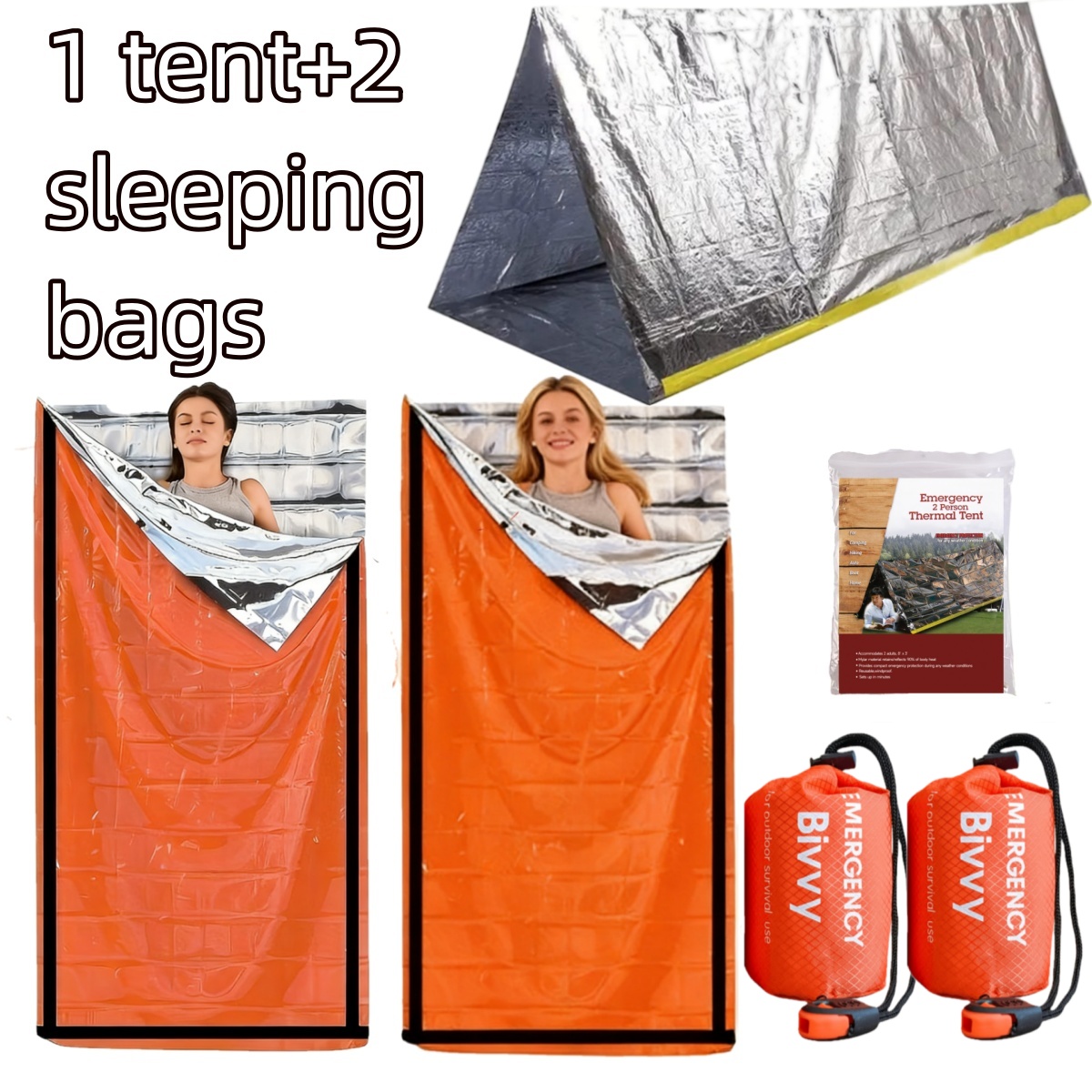 Compact Emergency Thermal Tent – Emergency Mylar Tent Bewertung und Preis