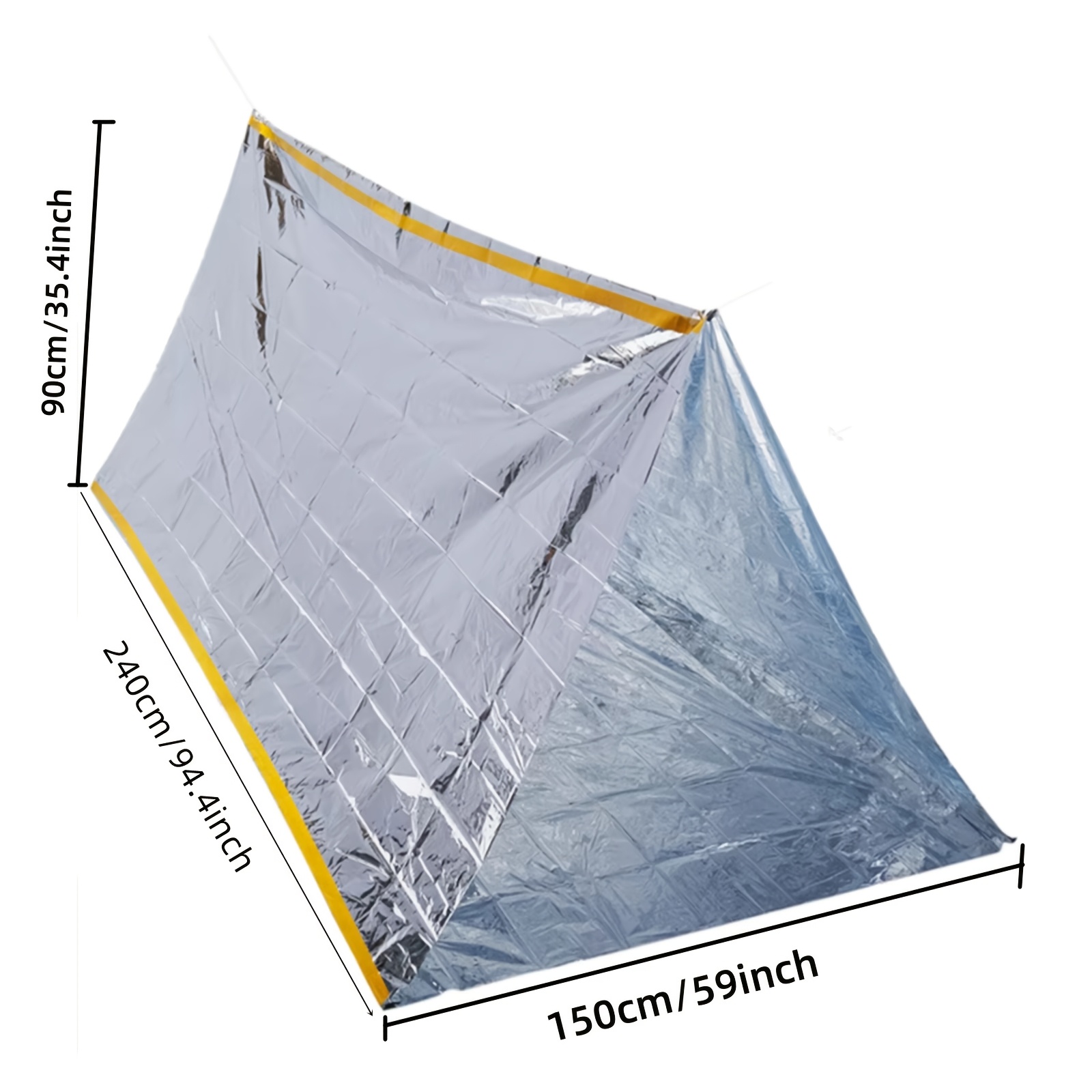 Compact Emergency Thermal Tent – Emergency Mylar Tent Bewertung und Preis