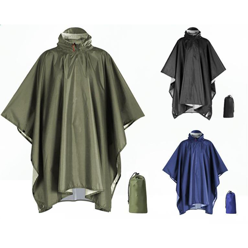 Heavy Duty Rain Poncho For Bac – Emergency Poncho Rain Bewertung und Preis