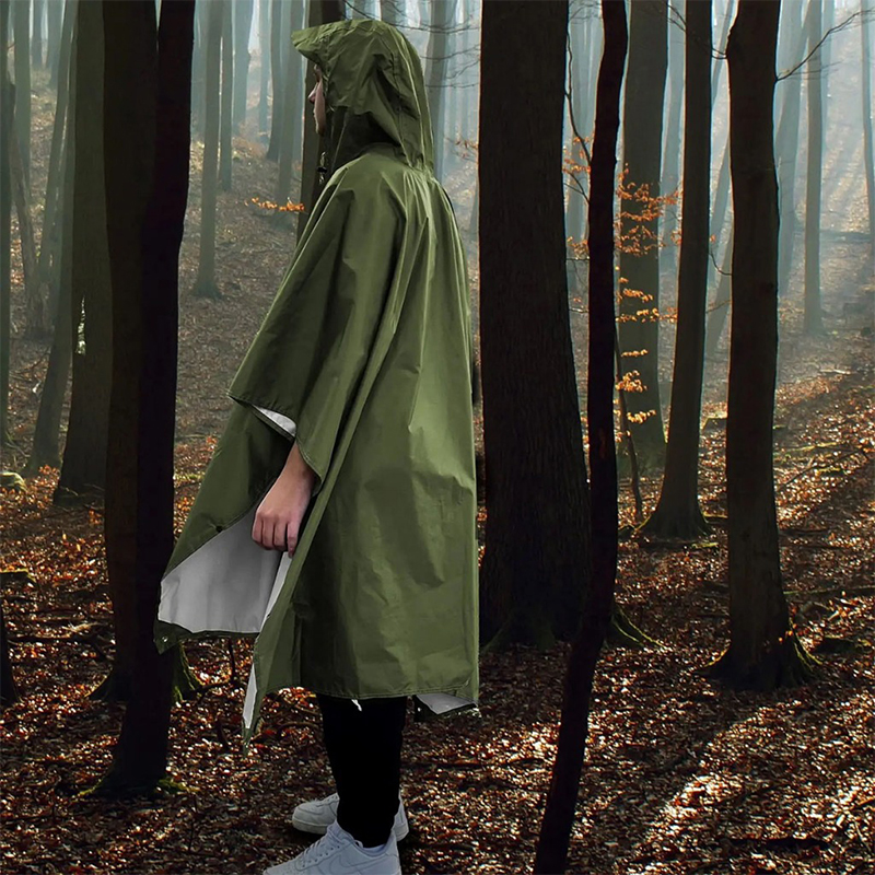 Heavy Duty Rain Poncho For Bac – Emergency Poncho Rain Bewertung und Preis