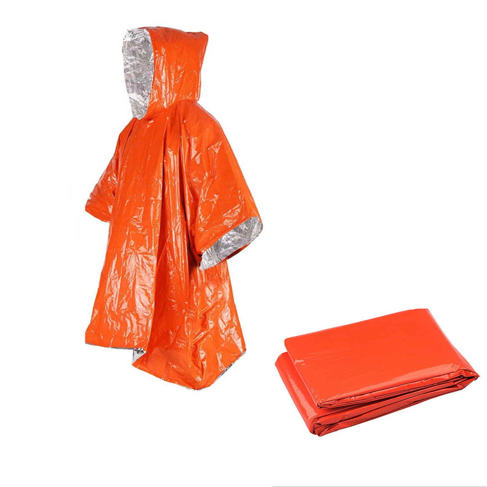 Emergency Disposable Aluminum  – Emergency Poncho Rain Bewertung und Preis