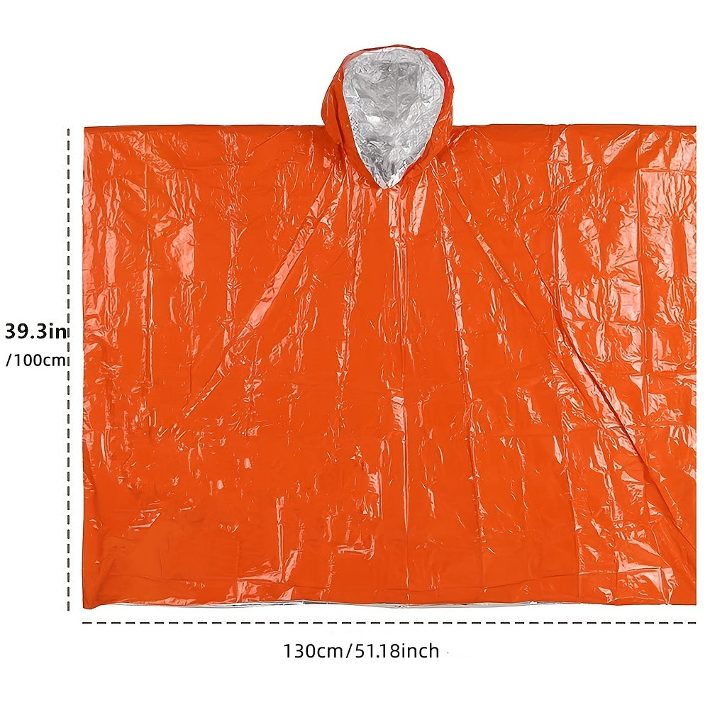 Emergency Disposable Aluminum  – Emergency Poncho Rain Bewertung und Preis