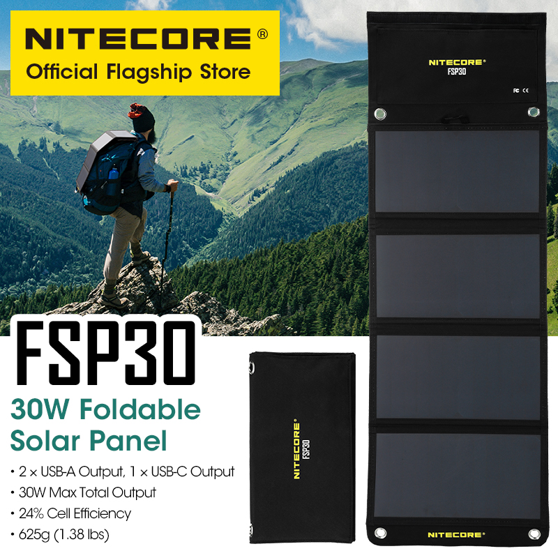 NITECORE FSP30 30W Portable So – Solar Emergency Charger Bewertung und Preis
