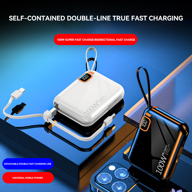 50000mAh Power Bank 100W Detac – Solar Emergency Charger Bewertung und Preis