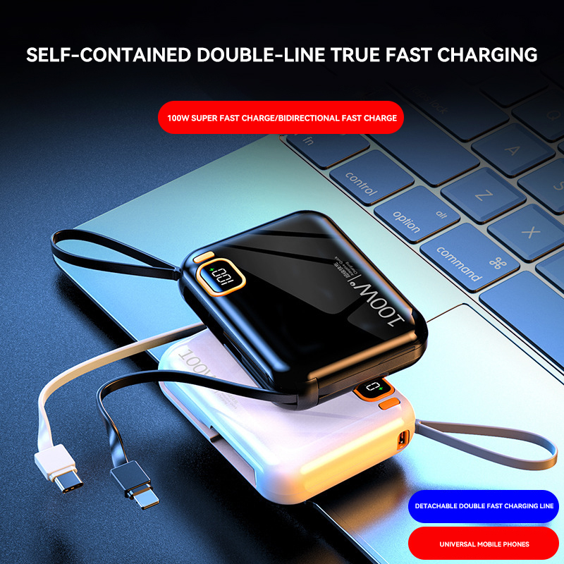 50000mAh Power Bank 100W Detac – Solar Emergency Charger Bewertung und Preis